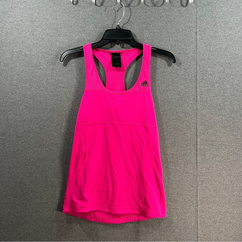 Adidas Women's Vibrant Pink Tank Top